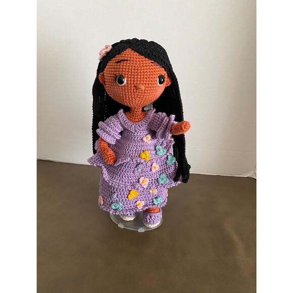 Luiza Madrigal Handmade Doll AmigurumiPlush Toy Crochet GiftMirabel Encantó